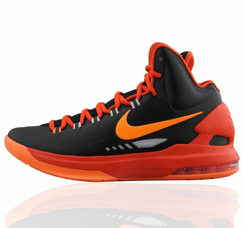 Nike KD V KD5 Black Orange Kevin Durant Basketball shoes