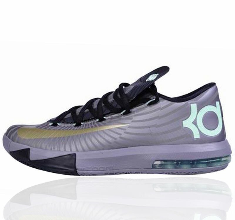 NIKE KD6 Kevin Durant Gray Basketball shoes