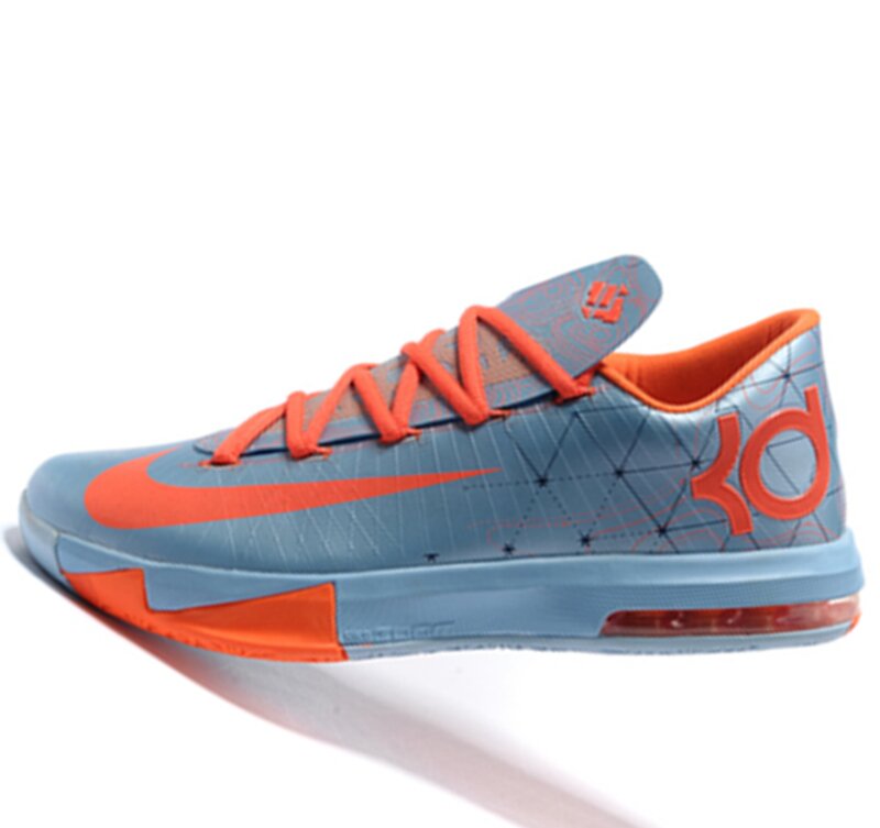 Nike KD6 Orange Kevin Durant Basketball shoes