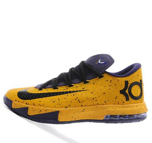 Nike KD VI KD6 puple yellow Shoes