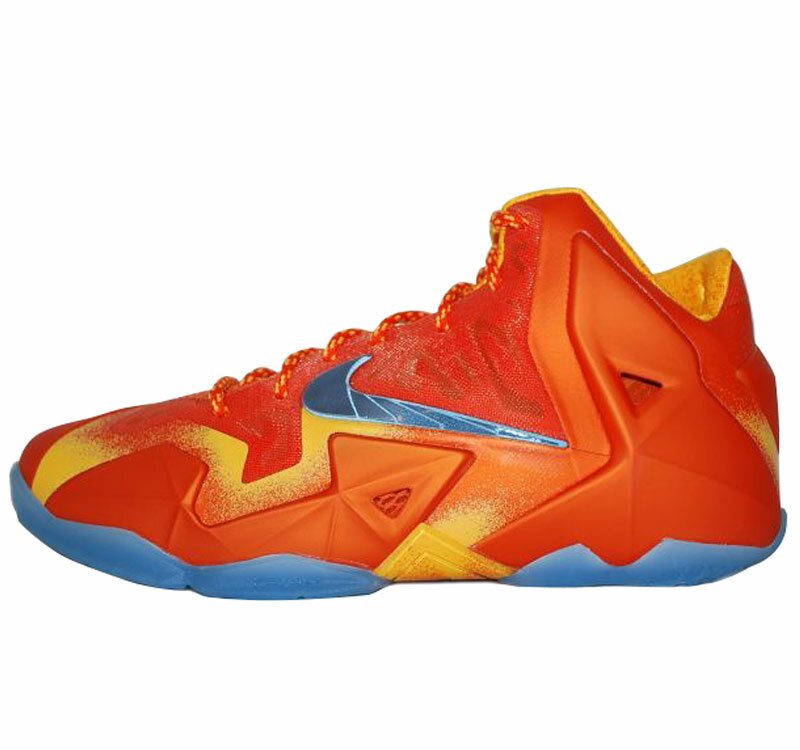 Nike LEBRON 11 Lava Basketball Shoes