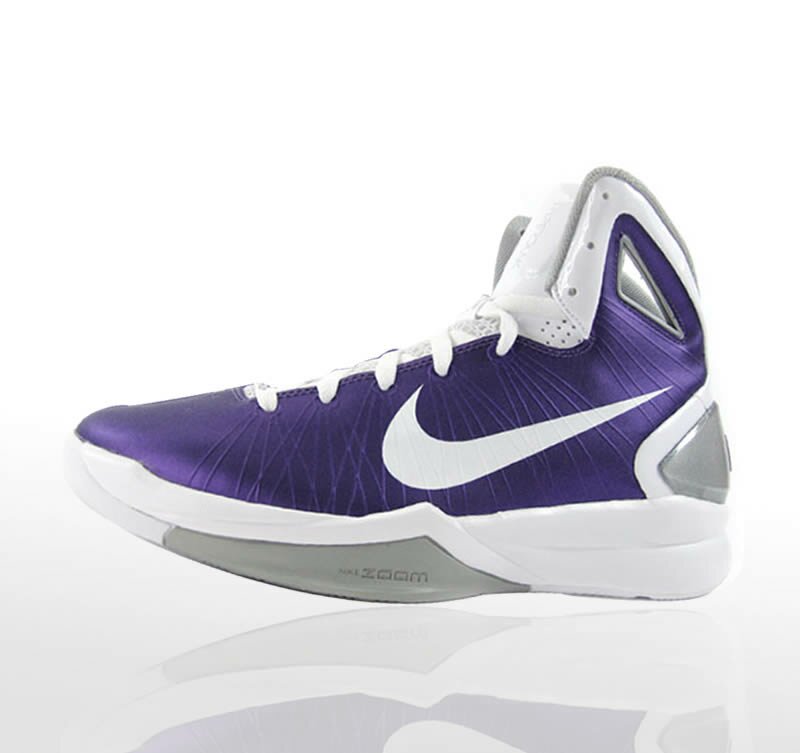 Nike Hyperdunk 2010 white purple Basketball shoes