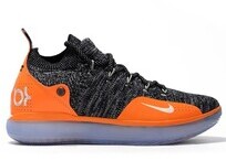 Nike KD 11 Shoes Grey Orange